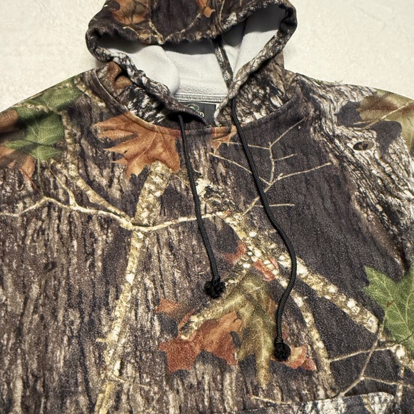 Redhead Men Camouflage Hoodie Pullover Drawstring Outdoor Aesthetic Size M - Picture 3 of 13